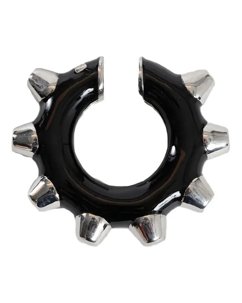 Jil Sander silver ear cuff - Schwarz Schwarz