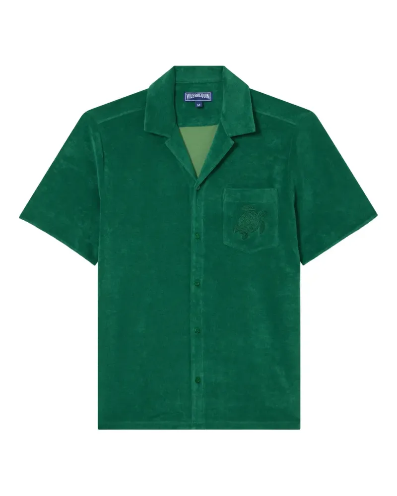 Vilebrequin terry bowling shirt - Grün Grün