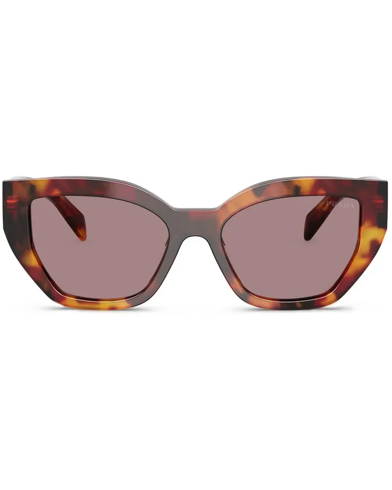 Prada Cat-Eye-Sonnenbrille in Schildpattoptik - Braun Braun