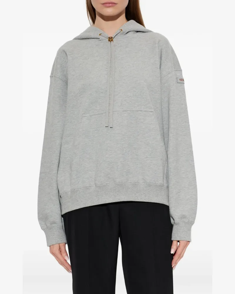 Versace cotton-jersey hoodie - Grau Grau