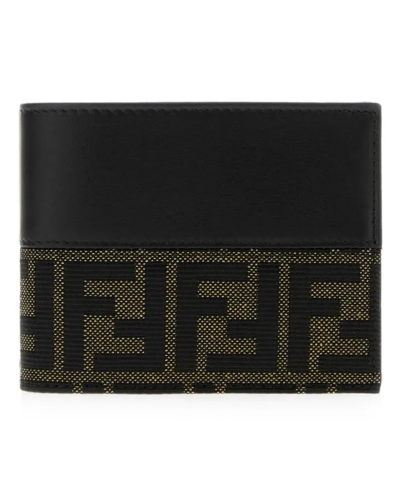 Fendi FF jacquard wallet - Schwarz Schwarz
