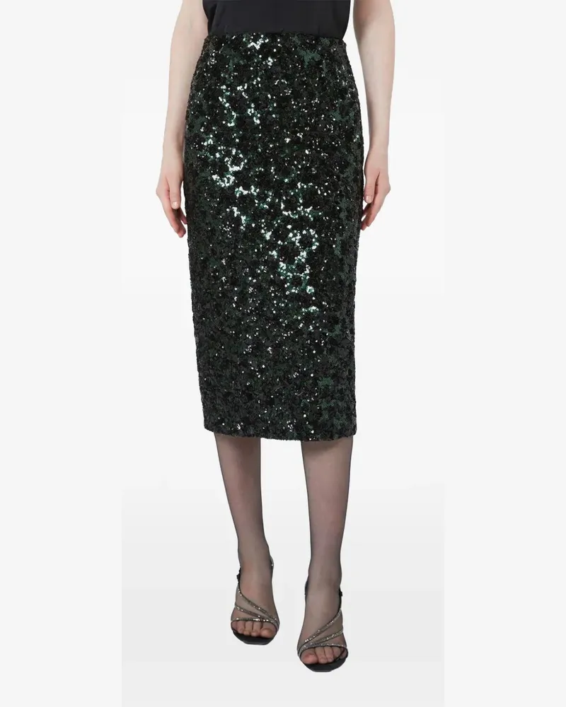Max Mara sequin-embellished Msefinito midi skirt - Grün Grün