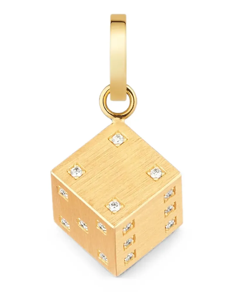 Marie Lichtenberg Dado diamond pendant - Gold Gold