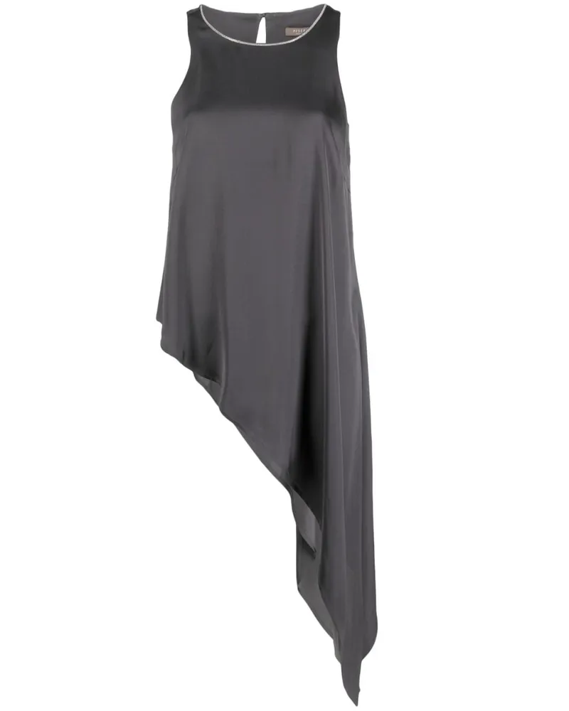 Peserico Asymmetrisches Top - Grau Grau