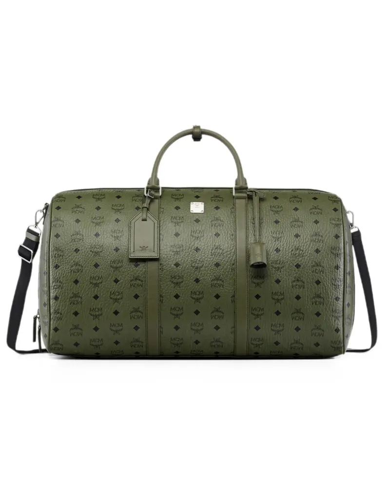 MCM x große Visetos Ottomar Reisetasche - Grün Grün