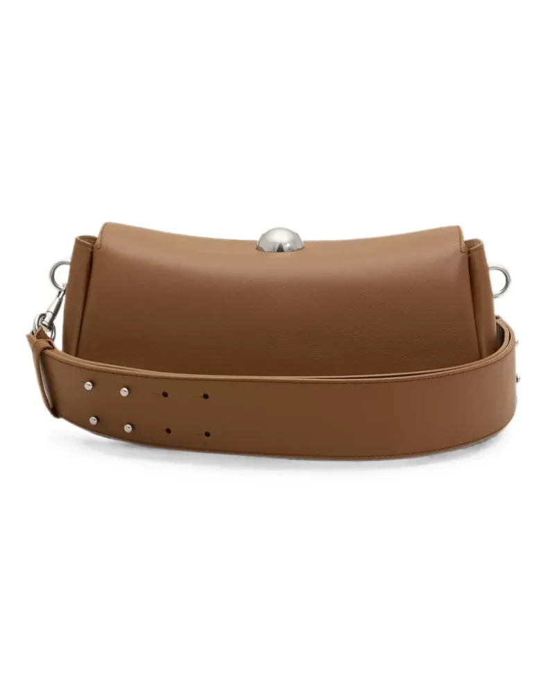 AMI Paris Carrousel Tasche aus Kuhleder - Braun Braun