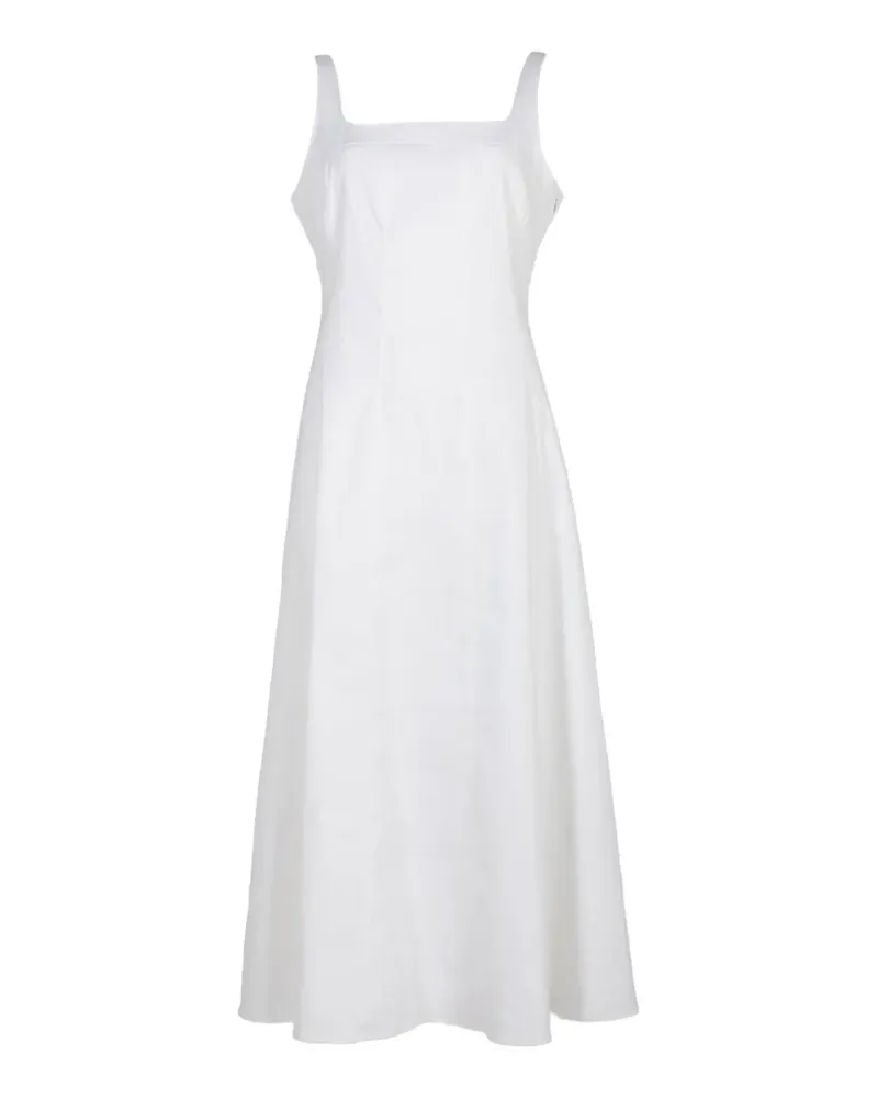 Theory square-neck panelled idi dress - Weiß Weiß