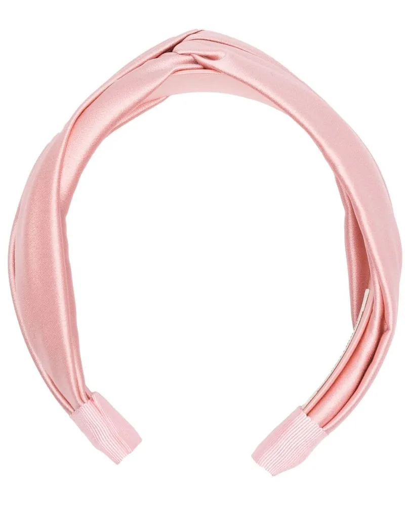 Jennifer Behr Haarreif mit Knoten - Rosa Rosa