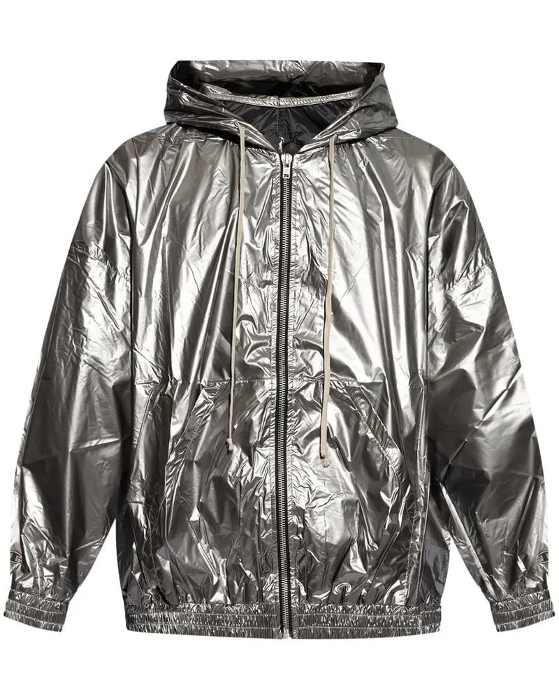 Rick Owens Jumbo Jason's Kapuzenjacke - Metallic Metallic