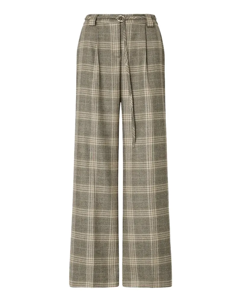 Liu Jo Palazzohose mit Gürtel - Grau Grau