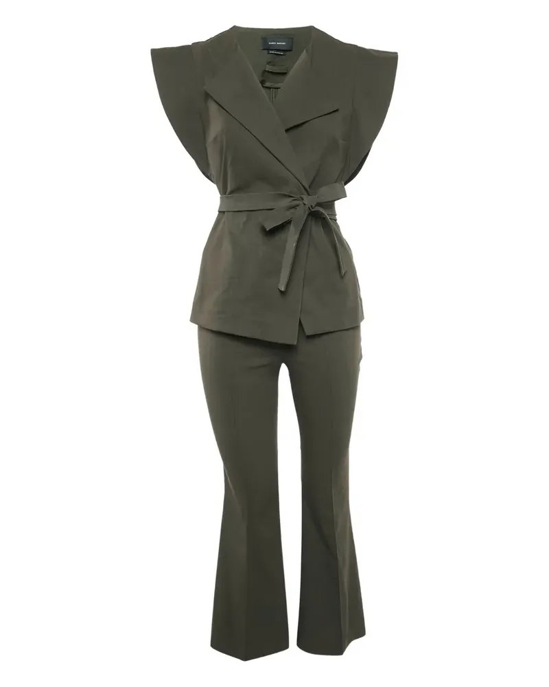 Isabel Marant Jacke aus Baumwolle - Grün Grün