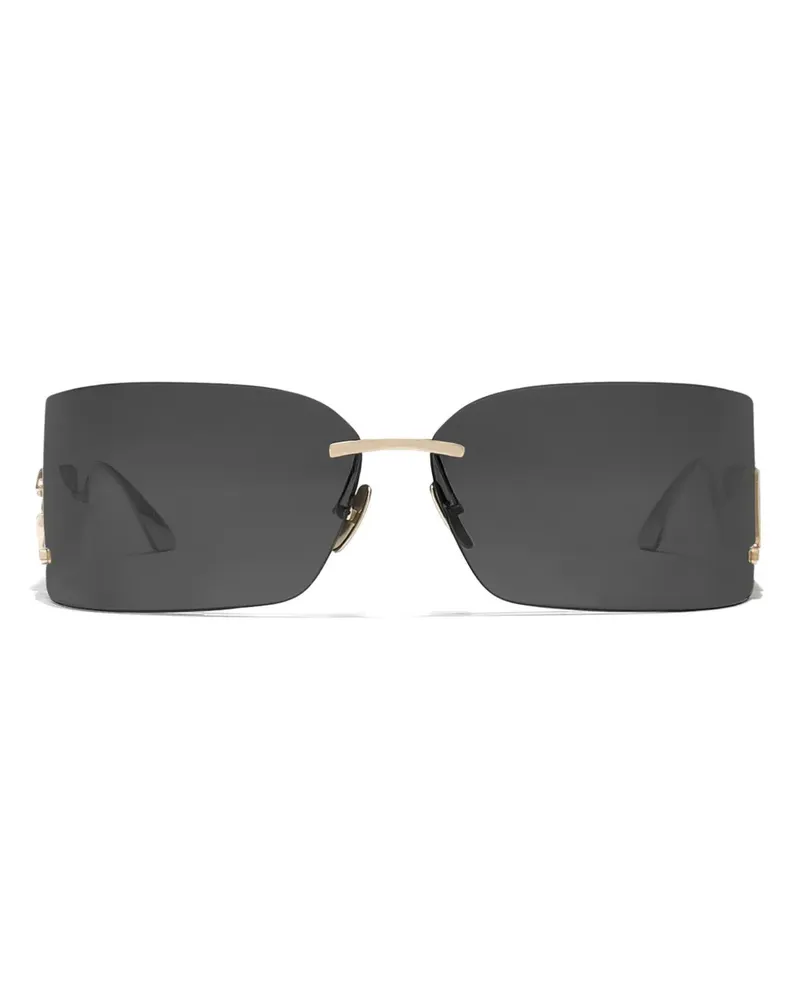 Dolce & Gabbana Statement Sonnenbrille - Gold Gold