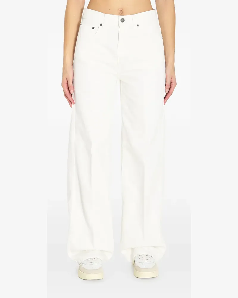 Haikure Winona logo-patch jeans - Weiß Weiß