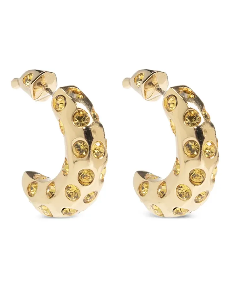Kate Spade Banana Ohrringe mit Kristallen - Gold Gold