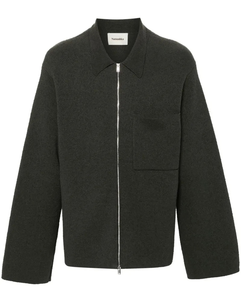 Nanushka Belmer Cardigan GrüN
