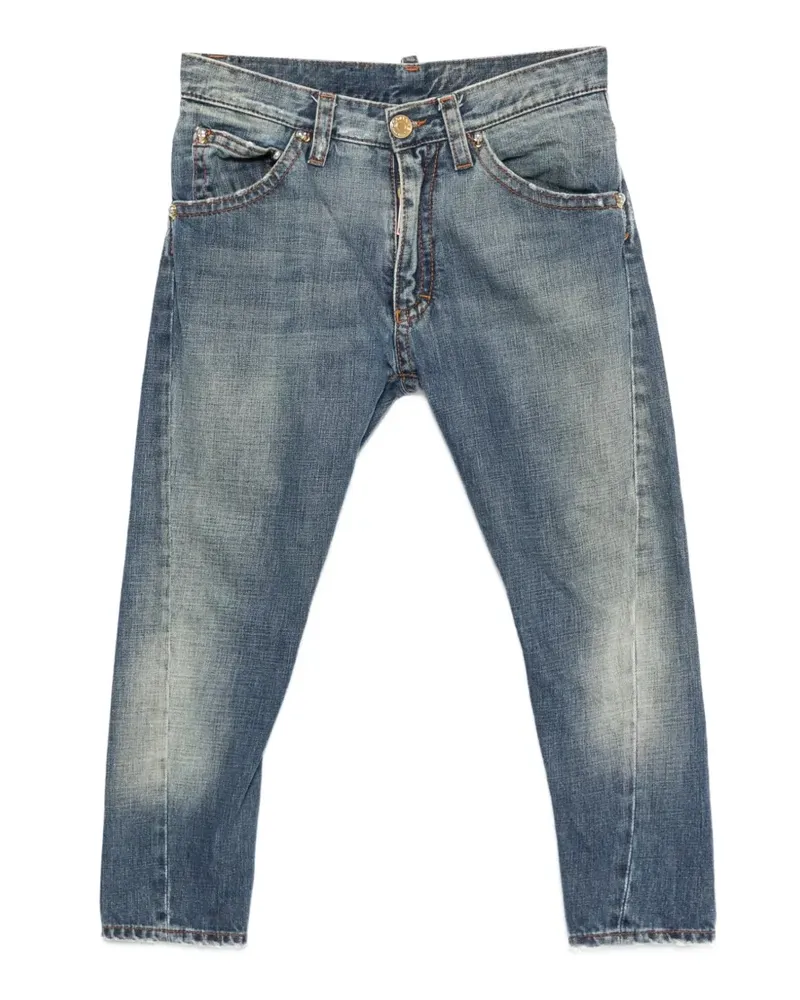 Dsquared2 2000 Cropped-Jeans - Blau Blau