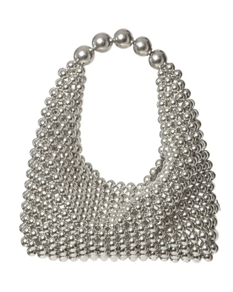 0711 Mini Jodie Handtasche - Silber Silber