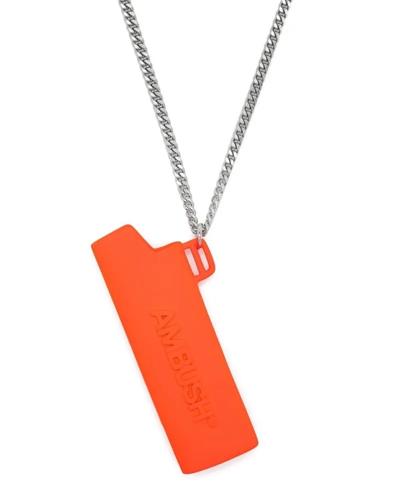 AMBUSH Halskette mit Anhänger - Orange Orange
