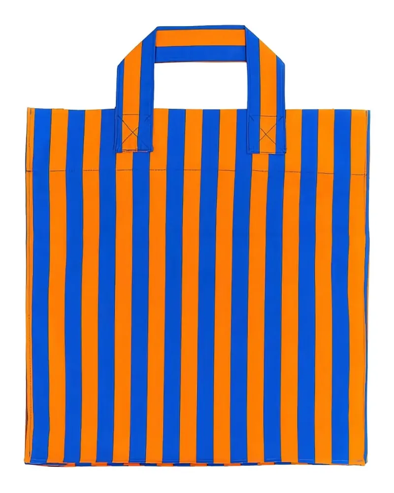SUNNEI striped tote bag - Blau Blau