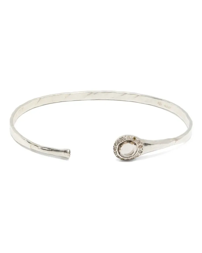 Rosa Maria Armband mit Diamant - Silber Silber