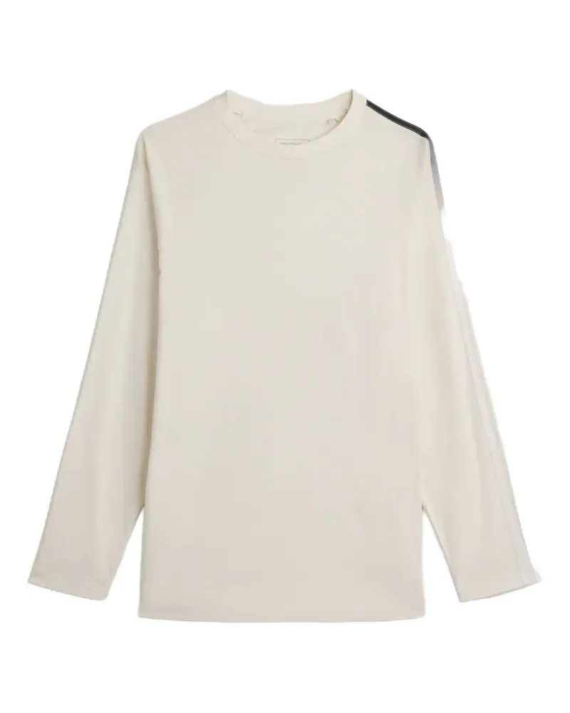 Y-3 oversized gradient stripes long-sleeve T-shirt - Nude Nude