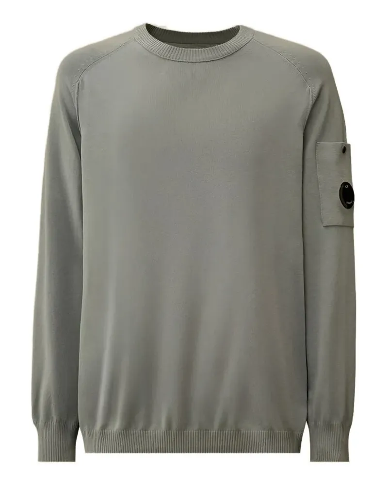 C.P. Company Pullover mit aufgesetzter Tasche - Blau Blau