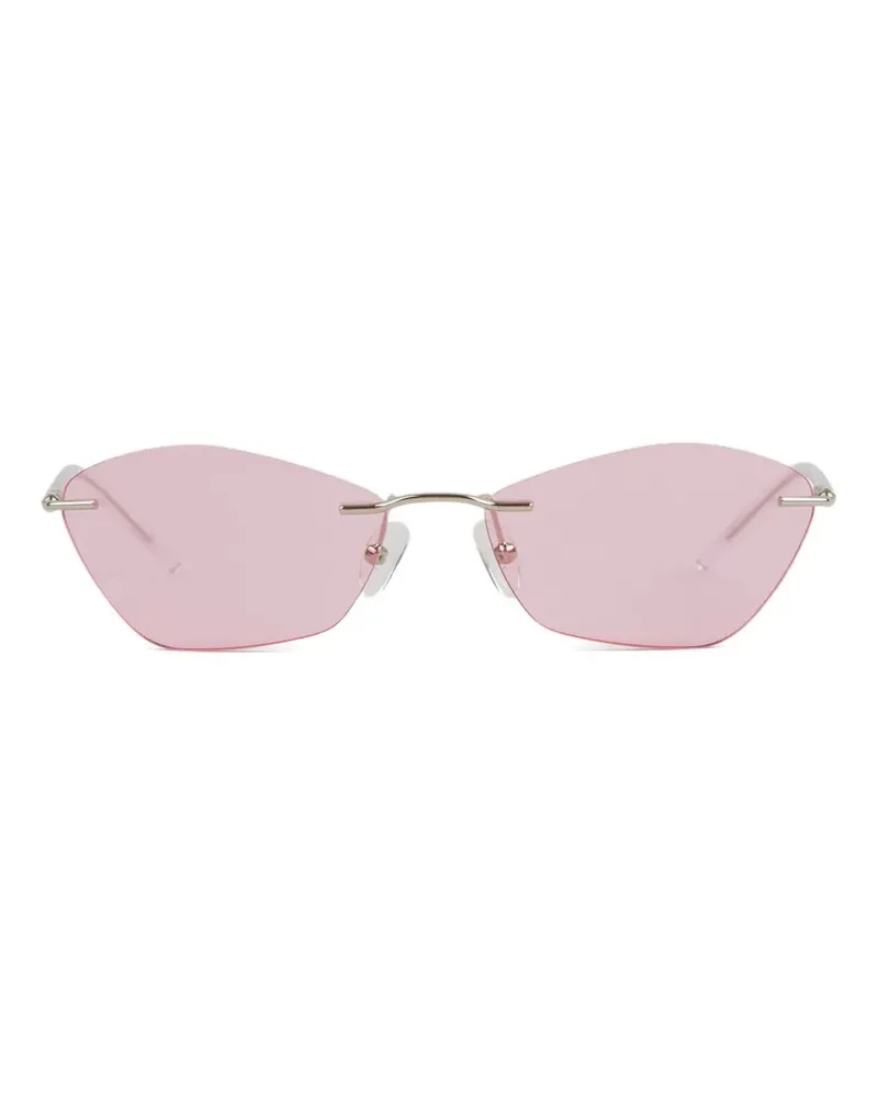 Alexander McQueen cat eye-frame sunglasses - Grau Grau
