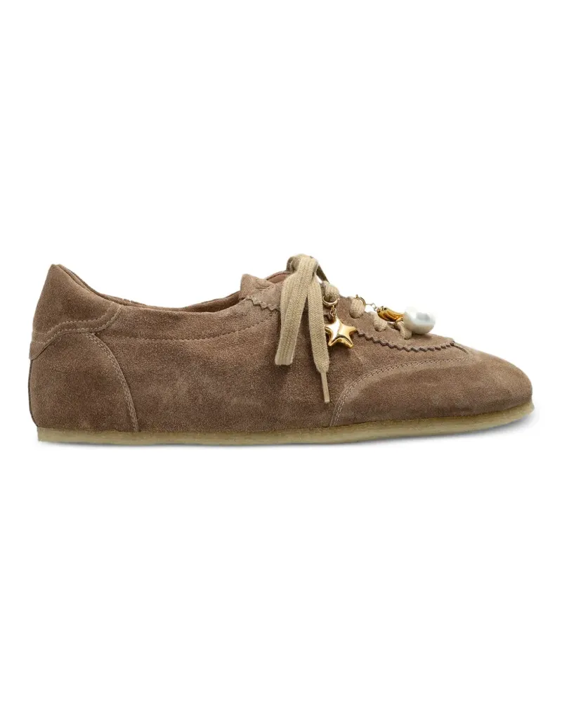 Attilio Giusti Leombruni Hoola Hoop Charms Sneakers - Braun Braun