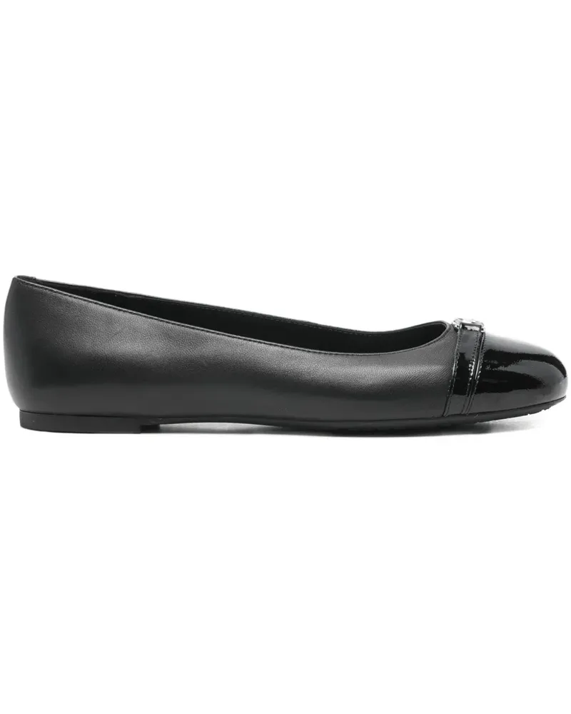 Michael Kors leather ballet flats - Schwarz Schwarz