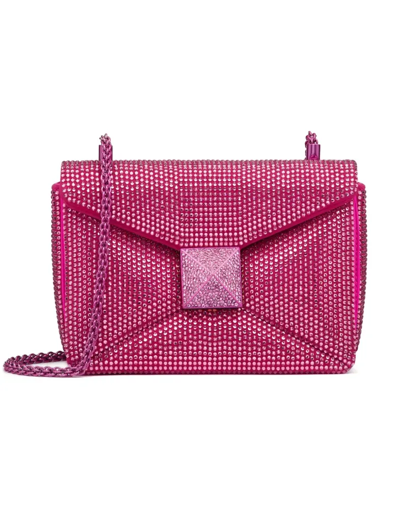 Valentino Garavani One Stud Schultertasche - Rosa Rosa