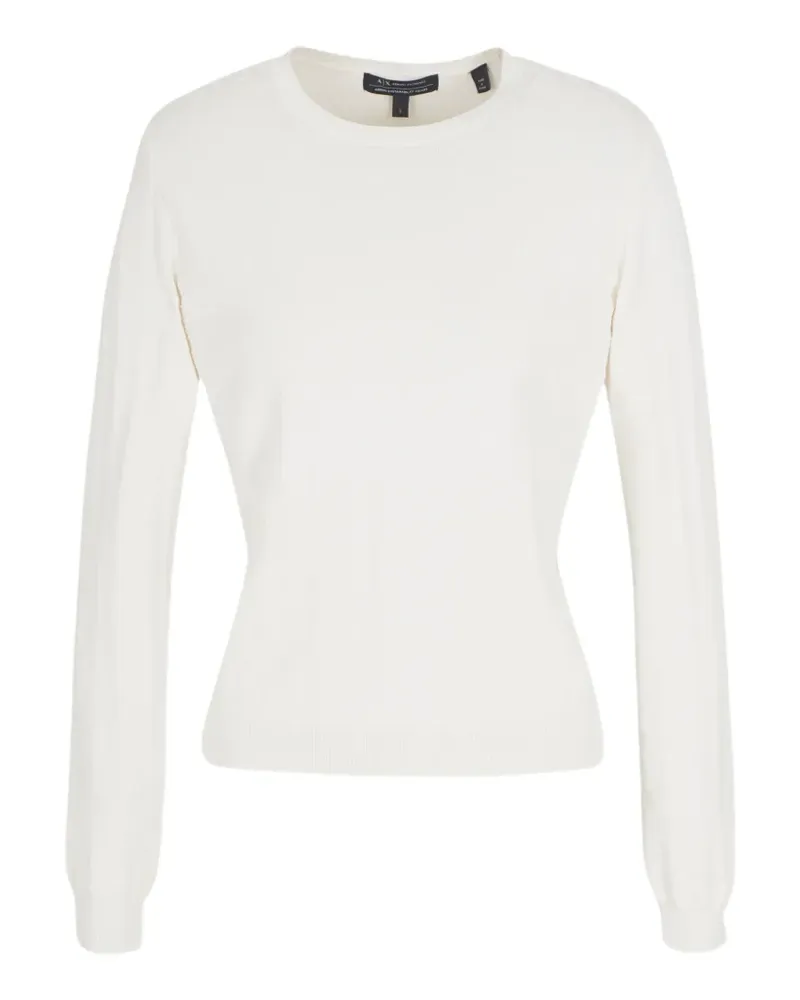 Emporio Armani Pullover mit Jacquard-Strick - Nude Nude