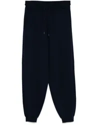 Eric Bompard Jogginghose mit Monogramm Blau