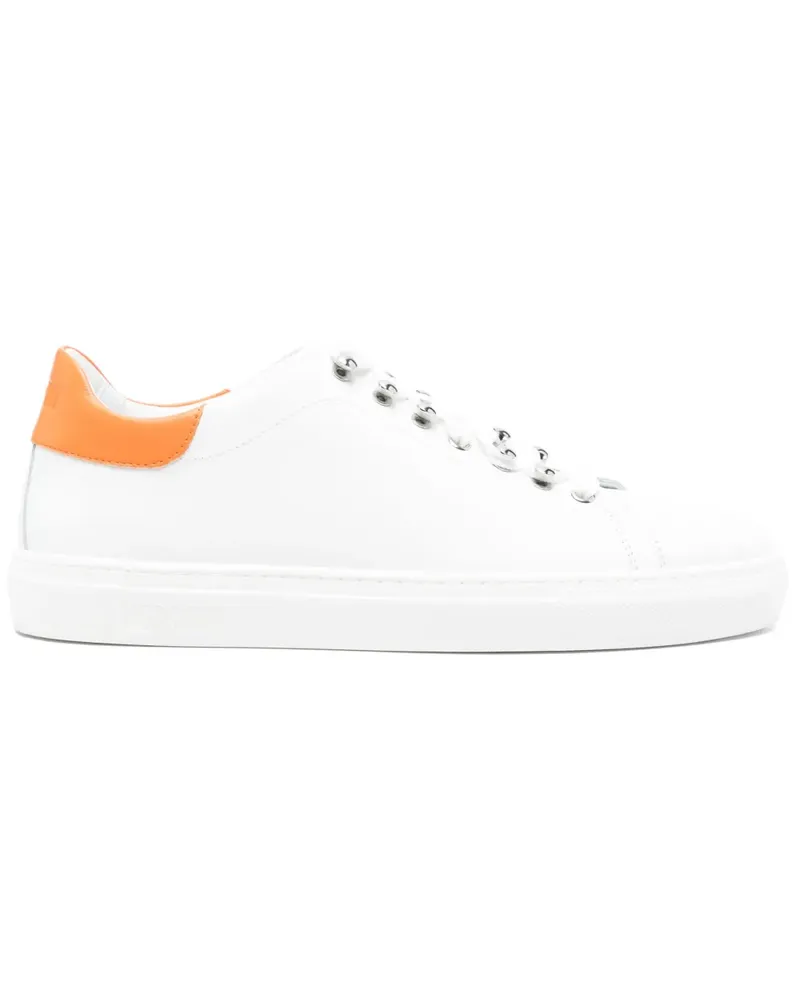 Moschino Sneakers aus Leder - Weiß Weiß