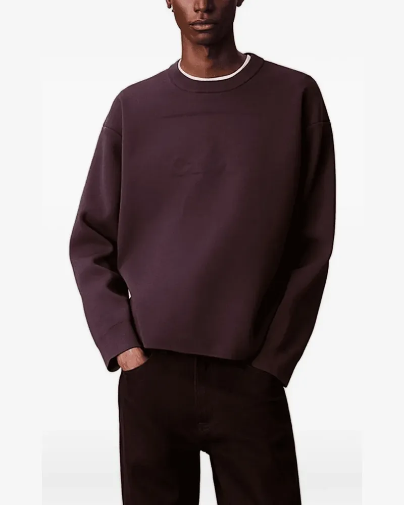 Calvin Klein crew-neck sweatshirt - Violett Violett