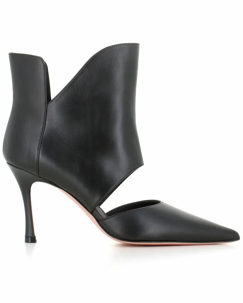 Jean-Michel Cazabat  Stiefel mit Cut-Out - Schwarz Schwarz