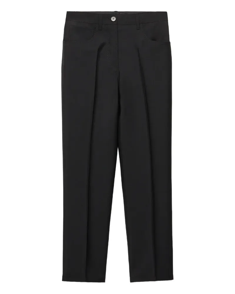 Prada Hose im Five-Pocket-Design - Schwarz Schwarz