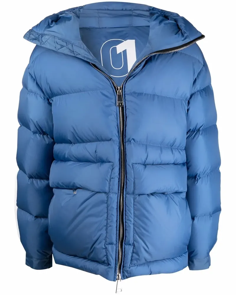 KHRISJOY Daunenparka mit Kapuze - Blau Blau