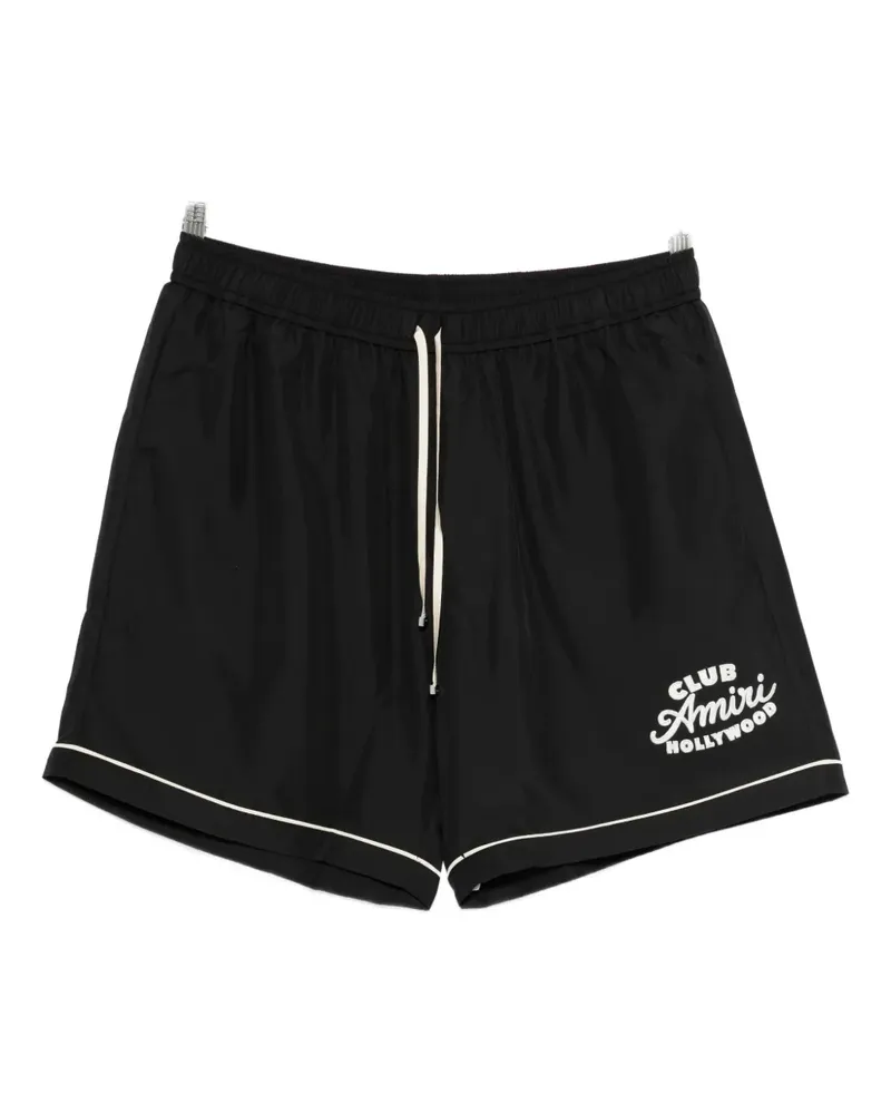 Amiri Shorts mit Logo-Print - Schwarz Schwarz