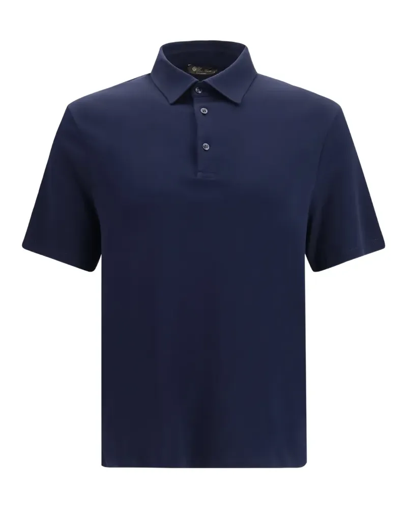 Loro Piana Tremezzo Poloshirt - Blau Blau
