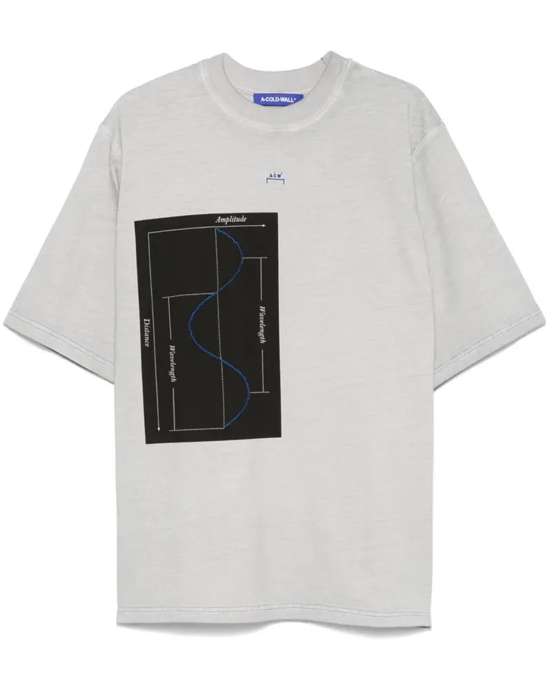 ACW* Waveform T-Shirt - Grau Grau