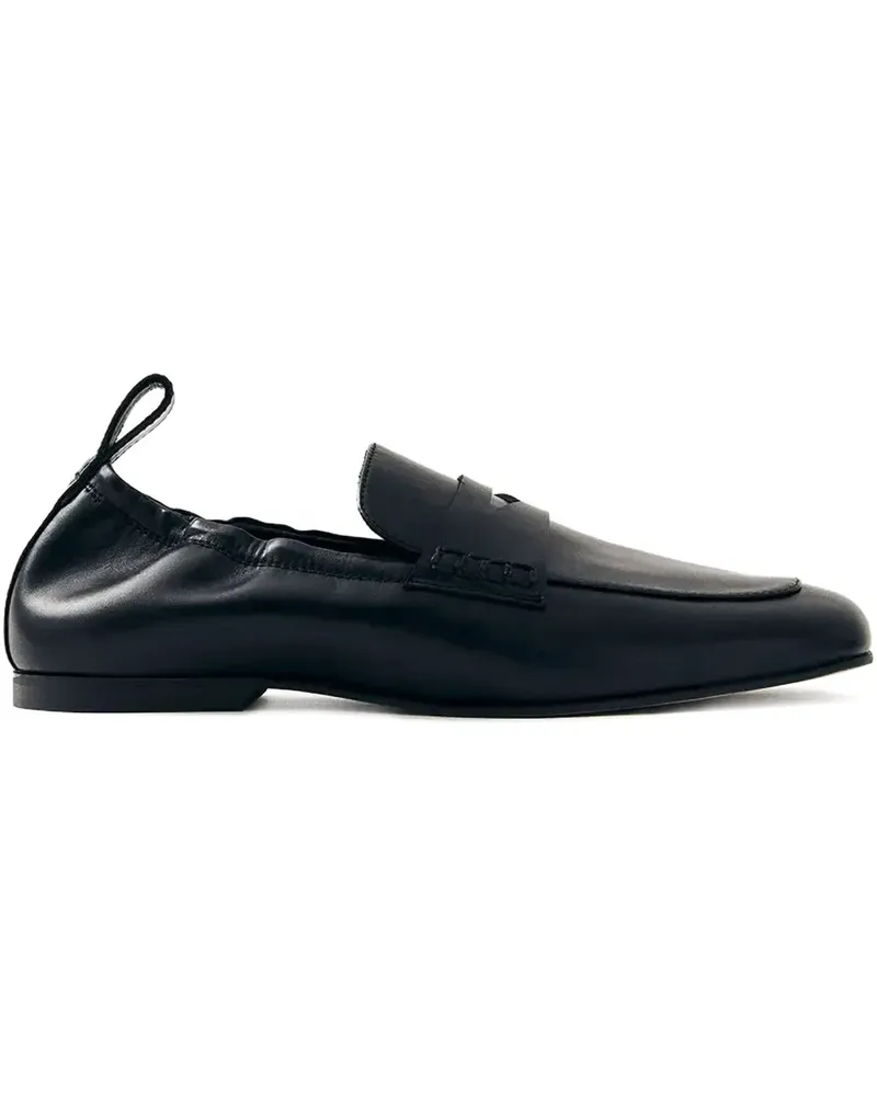 Alohas Penny-Loafer mit elastischem Rücken - Schwarz Schwarz