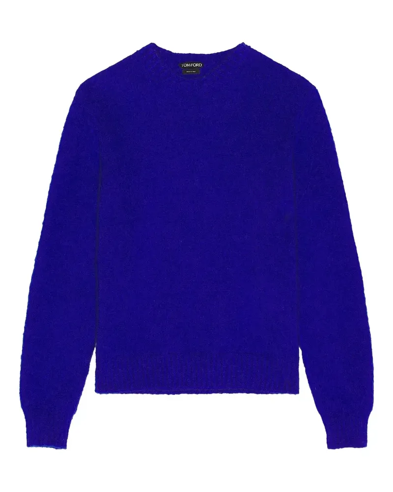Tom Ford Kaschmirpullover mit Rundhalsausschnitt - Blau Blau