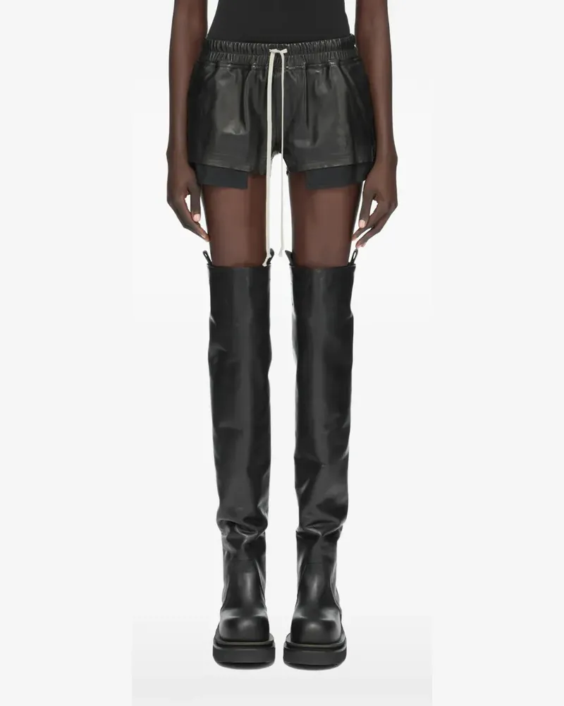 Rick Owens Shorts mit Kordelzug - Schwarz Schwarz