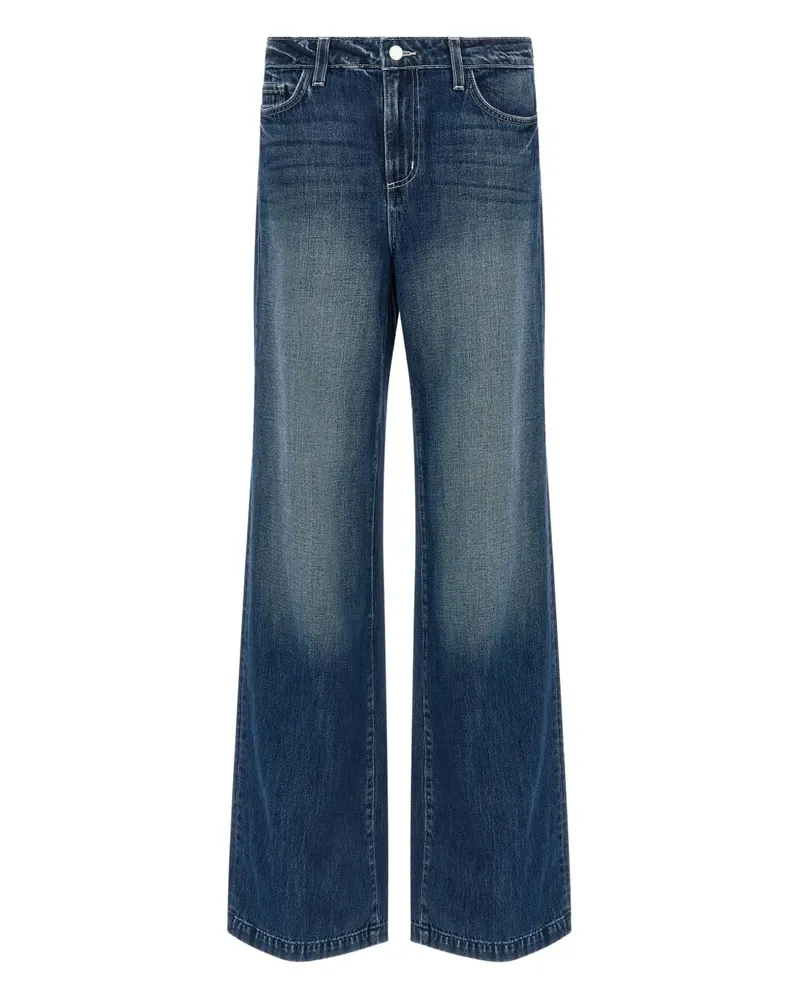 L'Agence Ausgeblichene Clayton Jeans - Blau Blau