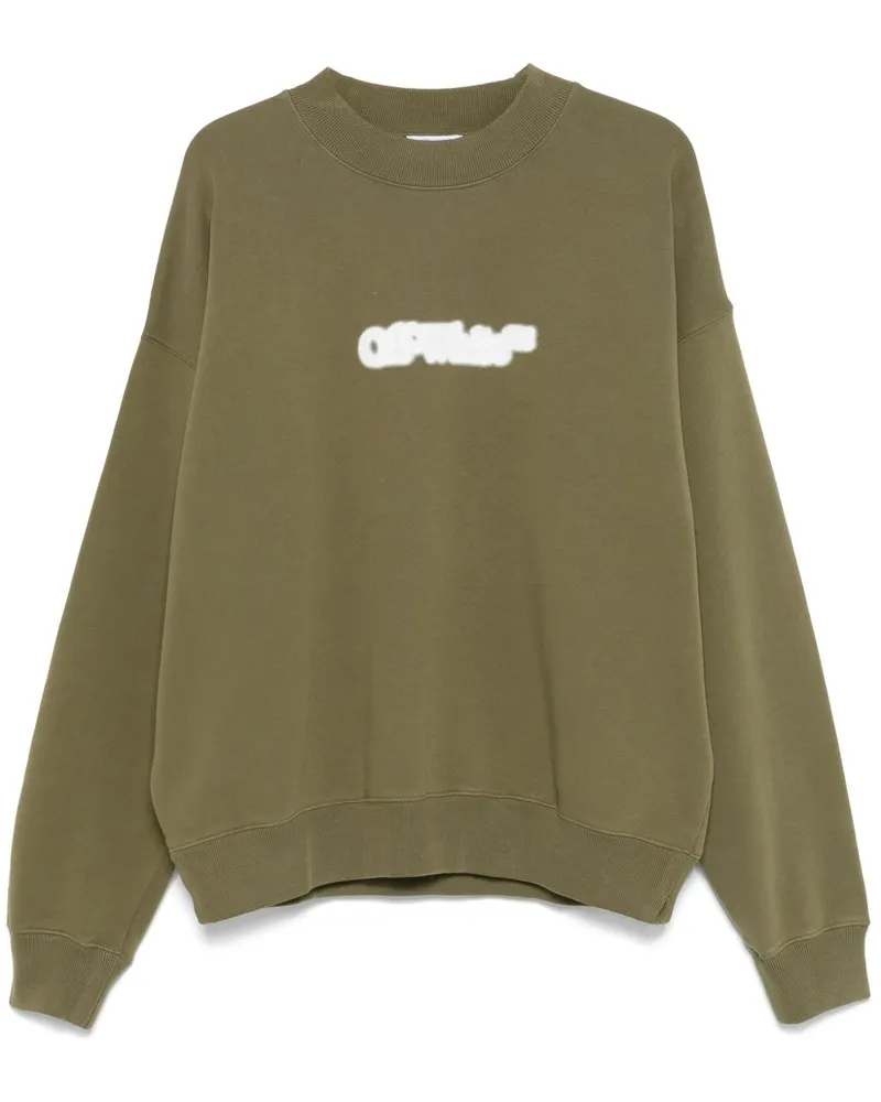 OFF-WHITE Spray Arrows Sweatshirt - Grün Grün