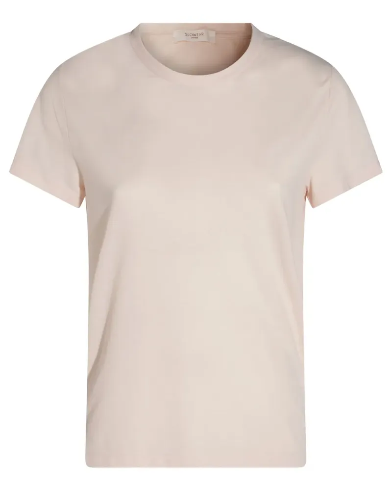 Zanone T-Shirt aus Baumwolle - Nude Nude