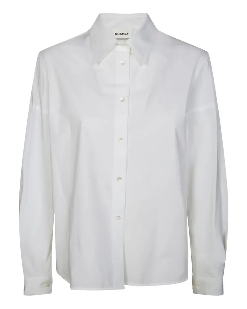 P.A.R.O.S.H. P.A.R.O H. long-sleeve shirt - Weiß Weiß