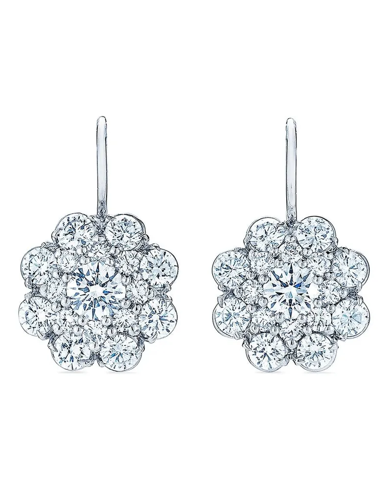 KWIAT 18kt Weißgoldohrringe mit Diamanten - Silber Silber