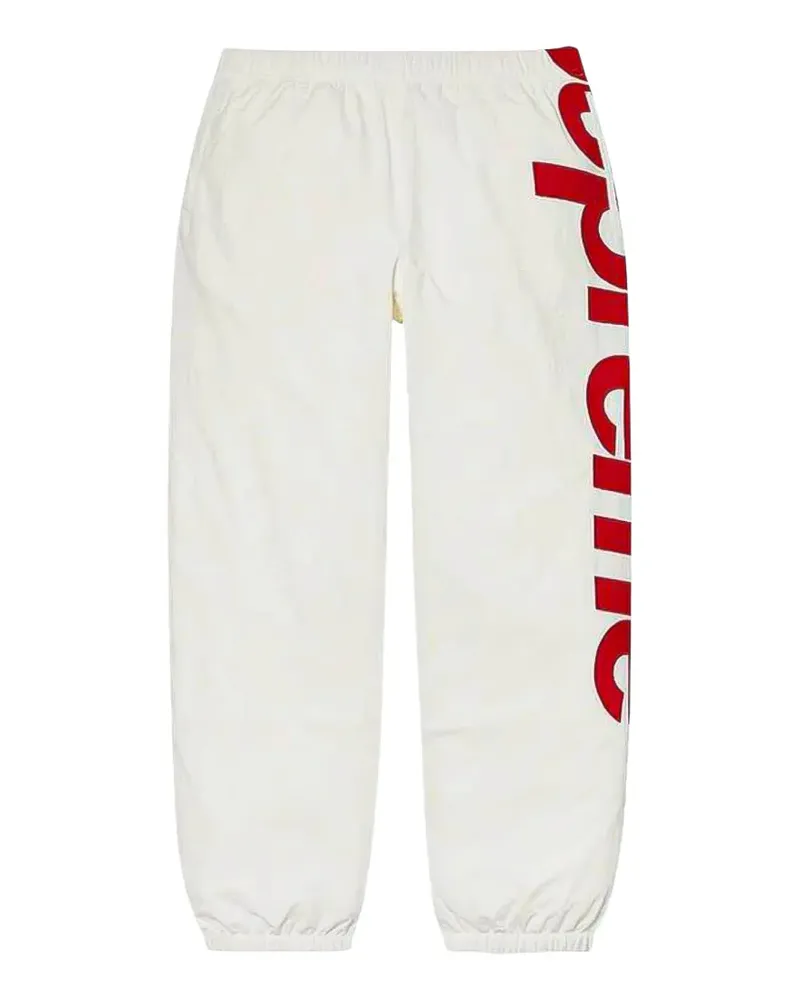 Supreme Being logo-print track pants - Weiß Weiß