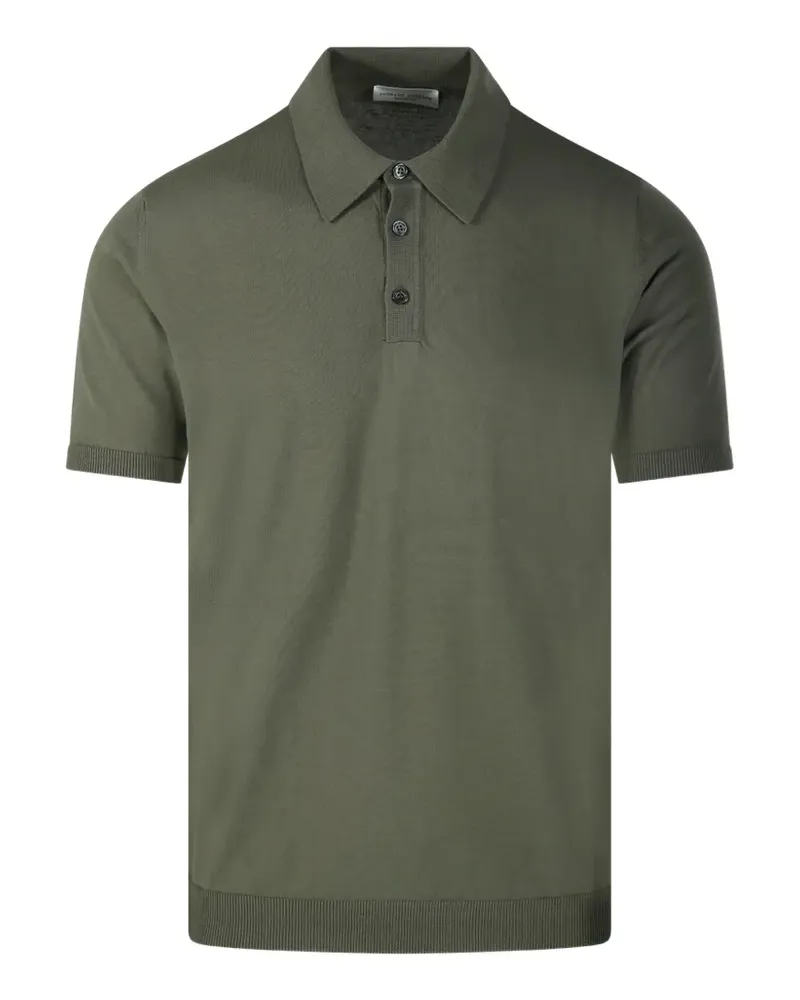 Roberto Collina button polo shirt - Grün Grün
